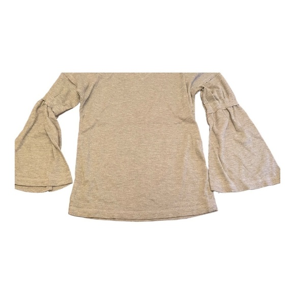 𝅺baea Flare Sleeve T-shirt In Grey - Picture 5 of 12